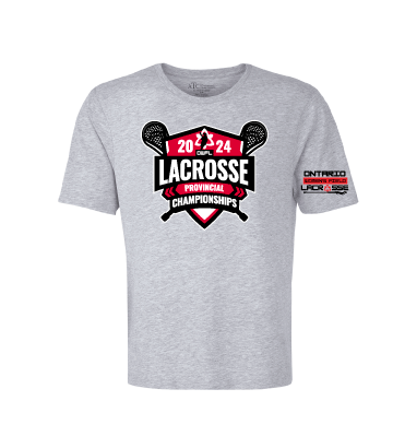 2024 LACROSSE PROVINCIALS COTTON TSHIRT LADIES