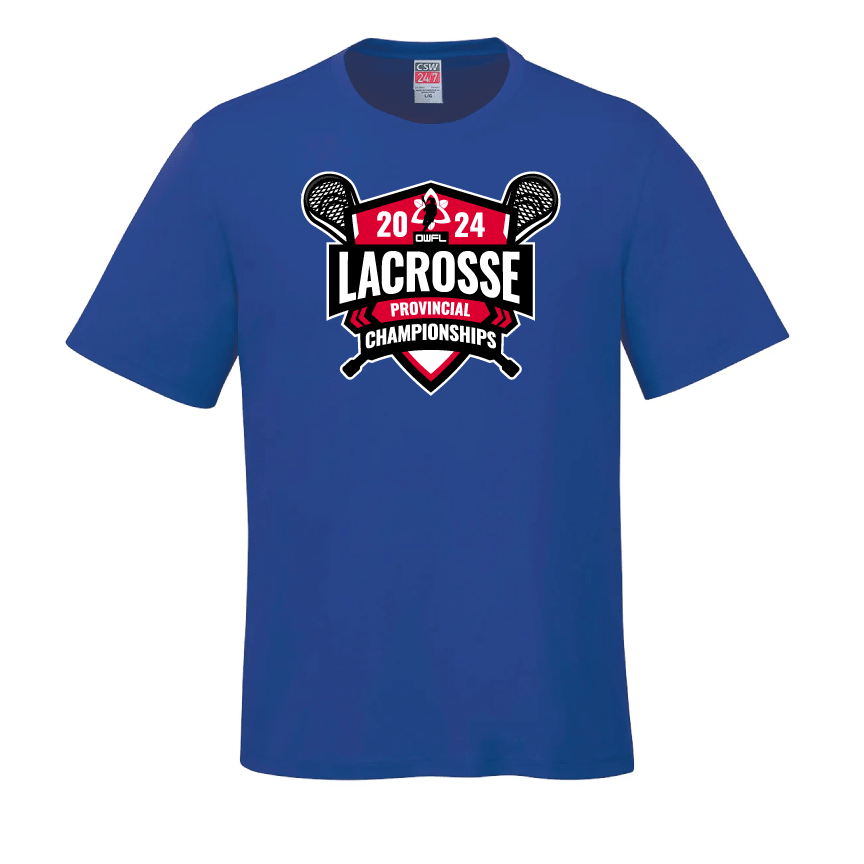 2024 LACROSSE PROVINCIALS COTTON TSHIRT