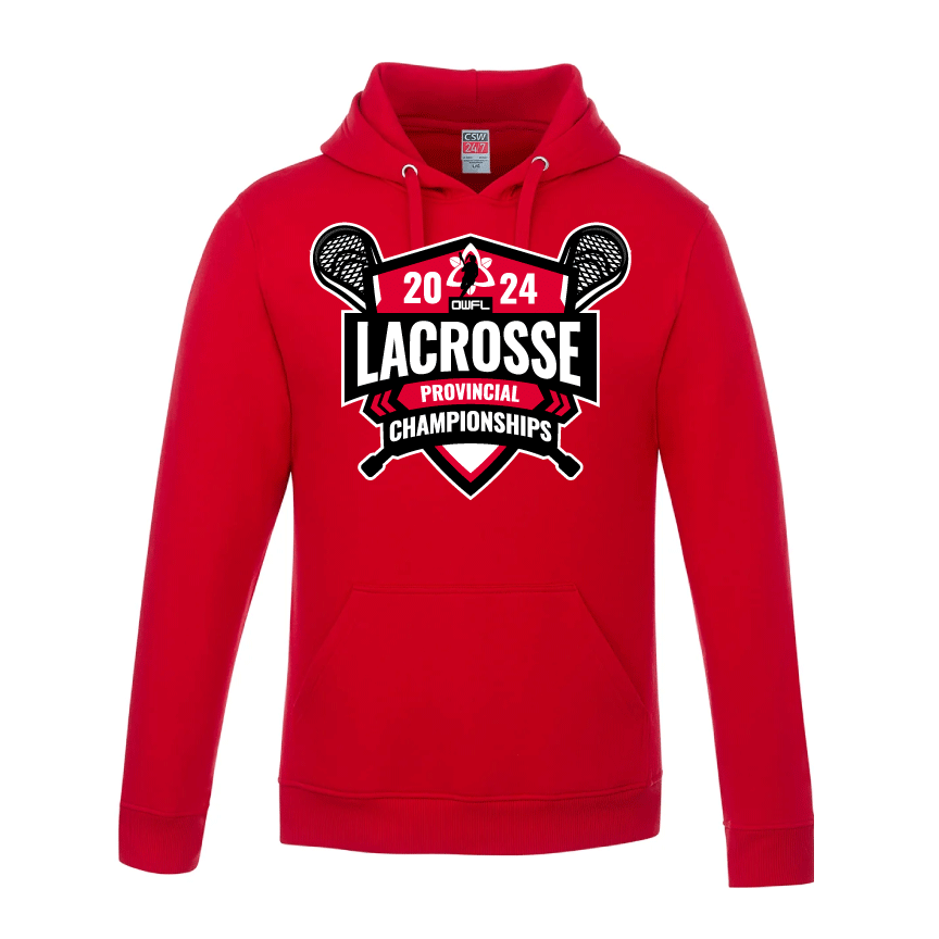 2024 LACROSSE PROVINCIALS FLEECE HOODIE