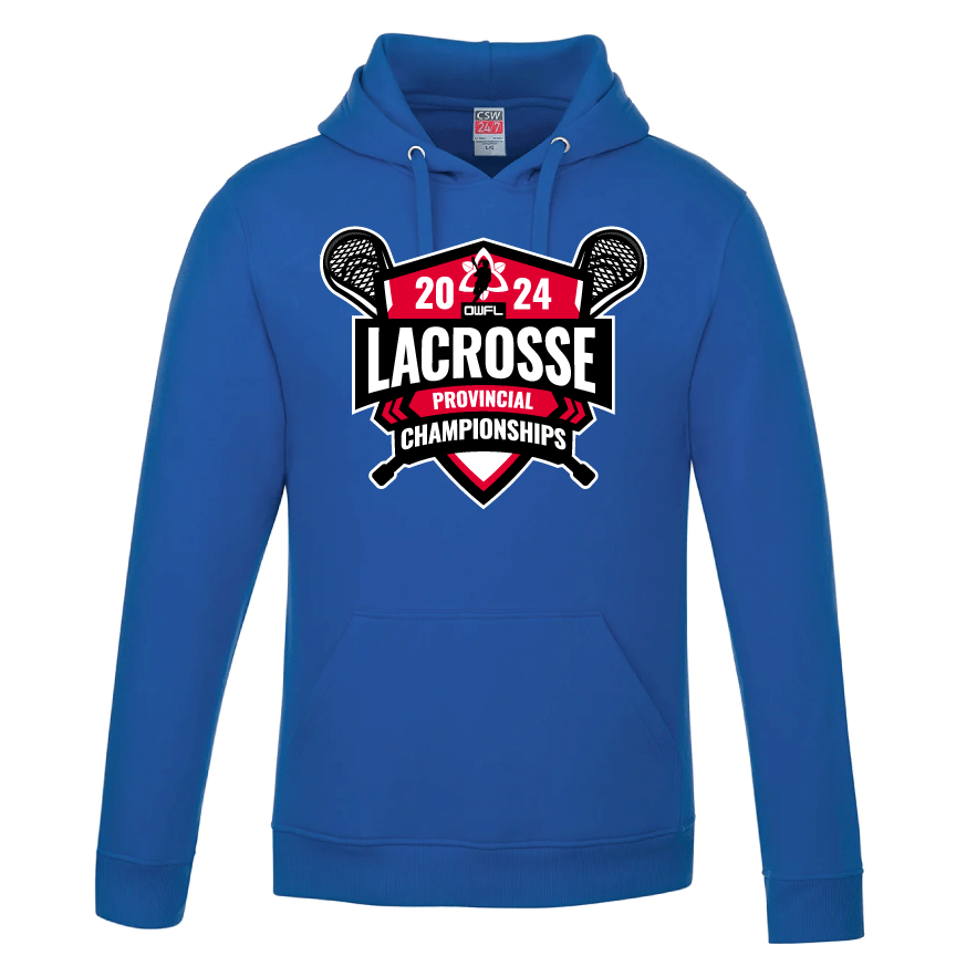 2024 LACROSSE PROVINCIALS FLEECE HOODIE