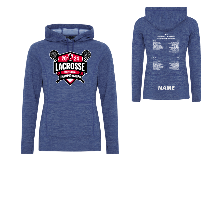 2024 LACROSSE PROVINCIALS TECH HOODIE