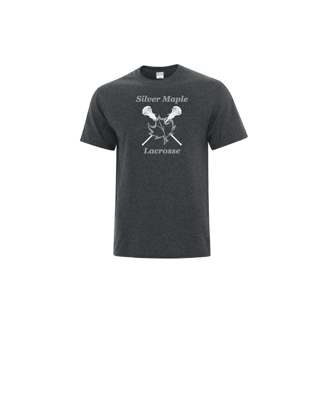 SILVER MAPLE LACROSSE COTTON TSHIRT