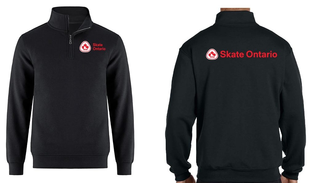 SKATE ONTARIO - 1/4 ZIP FLEECE PULLOVER