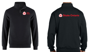 SKATE ONTARIO - 1/4 ZIP FLEECE PULLOVER