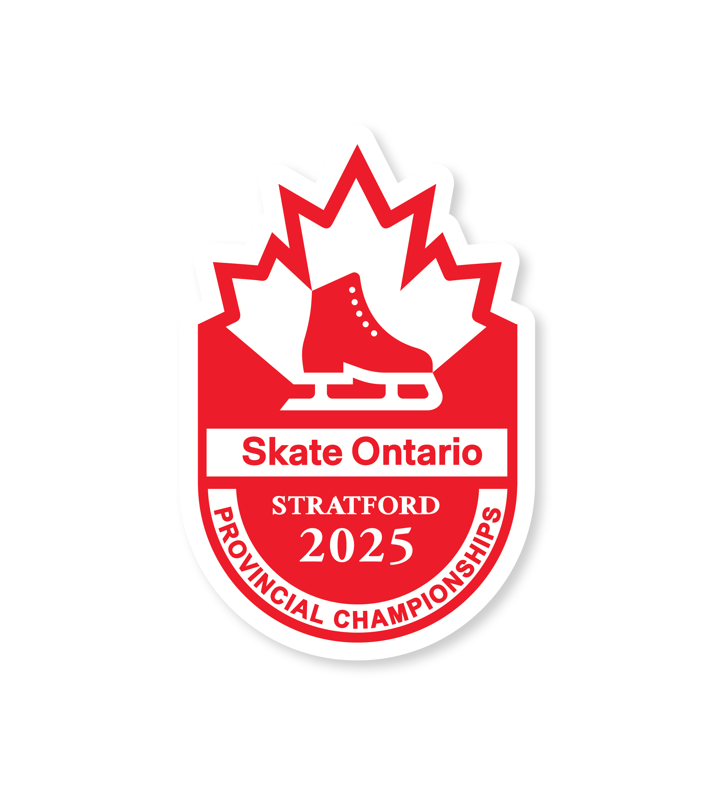 2025 SKATE ONTARIO PROVINCIALS - VINYL STICKER