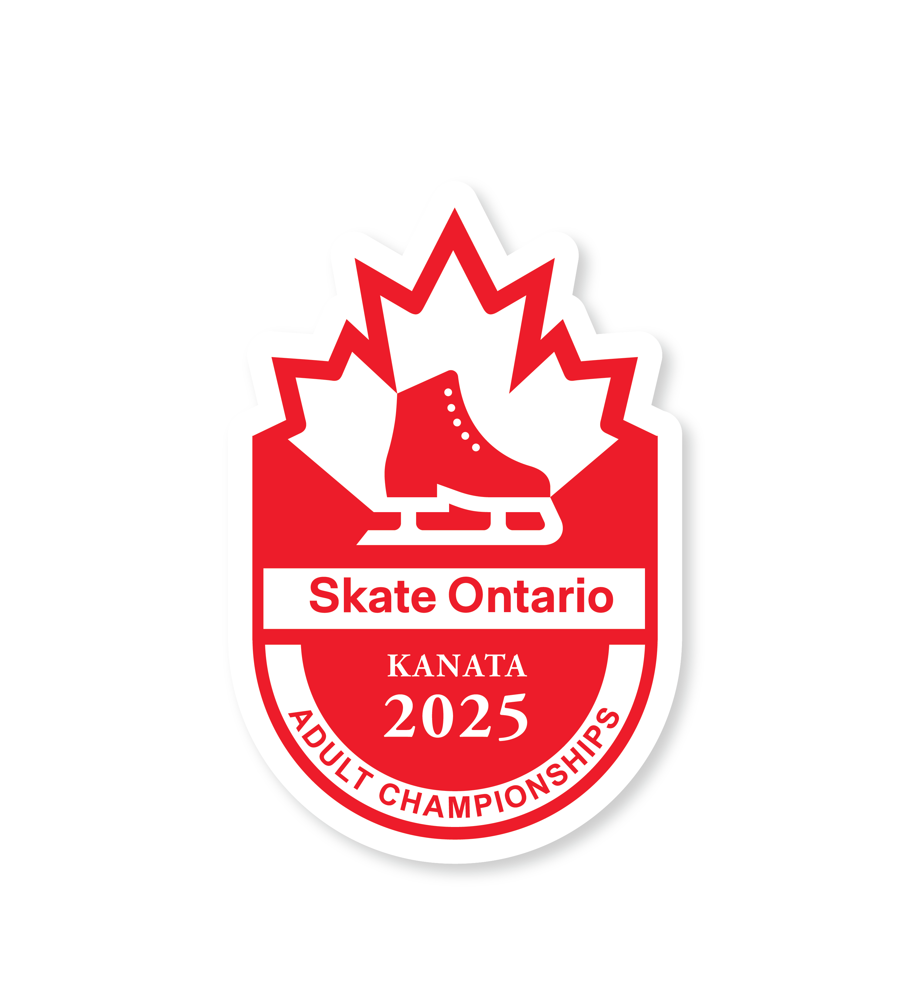 2025 SKATE ONTARIO ADULT PROVINCIALS - VINYL STICKER