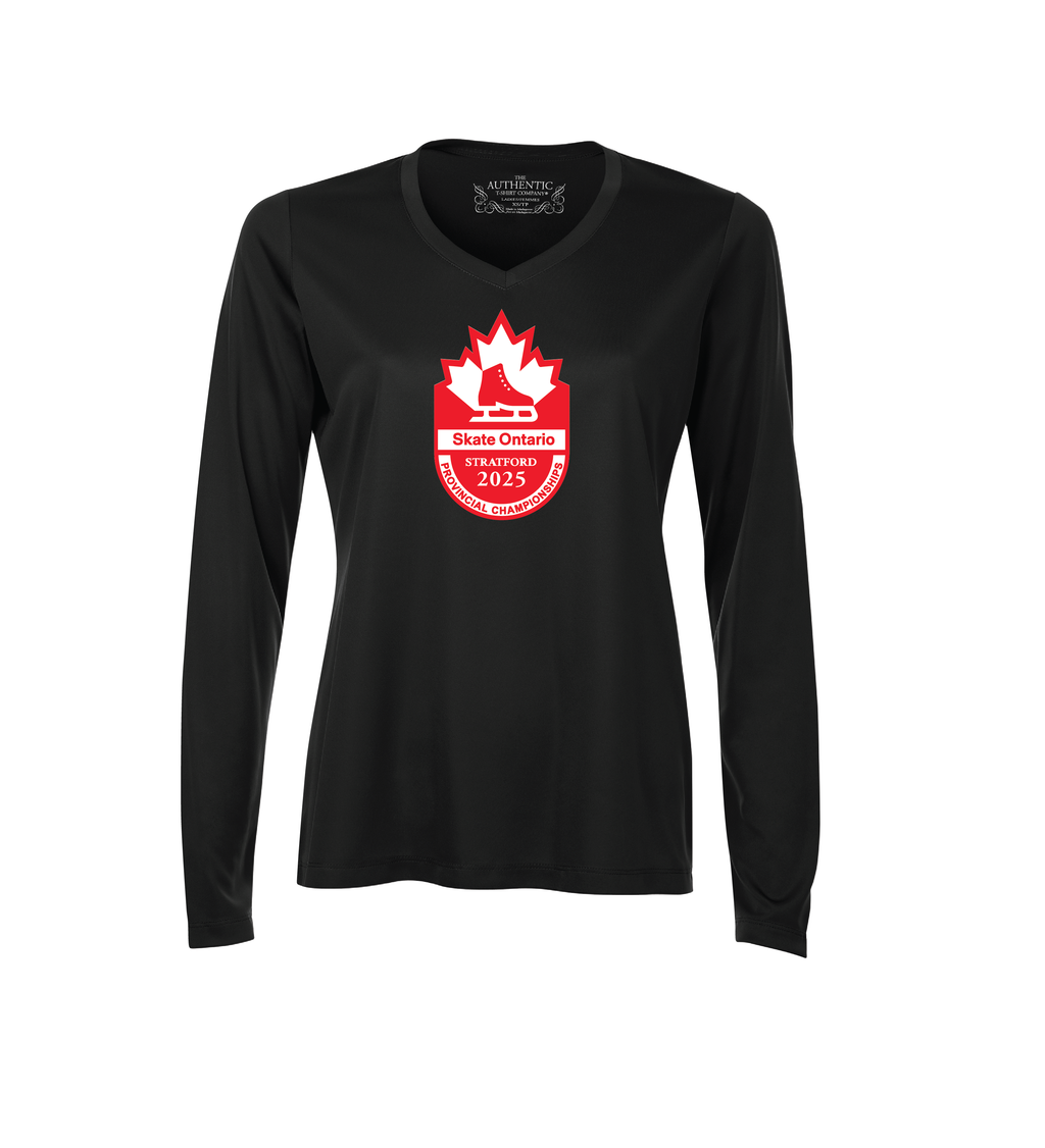 2025 SKATE ONTARIO PROVINCIALS - LADIES LONG SLEEVE DRI-FIT