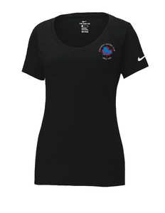 STRATHROY SKATING - WOMENS V NECK DRI-FIT T-SHIRT